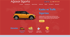 Desktop Screenshot of agasarsigorta.com