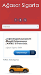 Mobile Screenshot of agasarsigorta.com